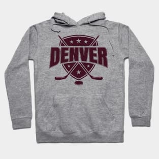 DENVER ICE HOCKEY | 2 SIDED Hoodie